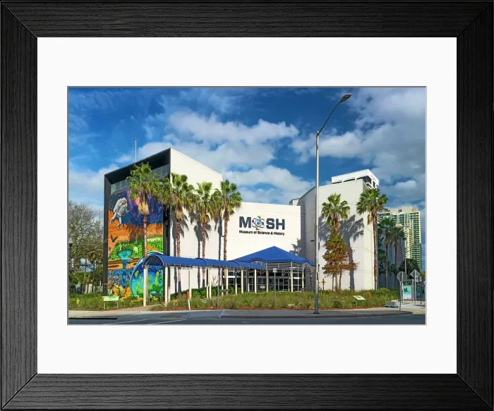 Framed Print : Florida, Jacksonville, MOSH, Museum of Science and History Framed Print : Florida, Jacksonville, MOSH, Museum of Science and History