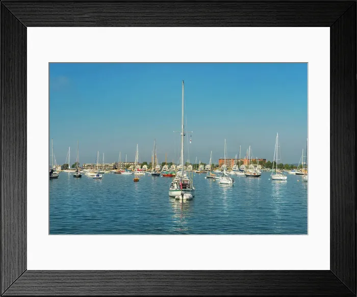 Framed Print : Rhode Island, Newport, sailboats on Narragansett Bay Framed Print : Rhode Island, Newport, sailboats on Narragansett Bay