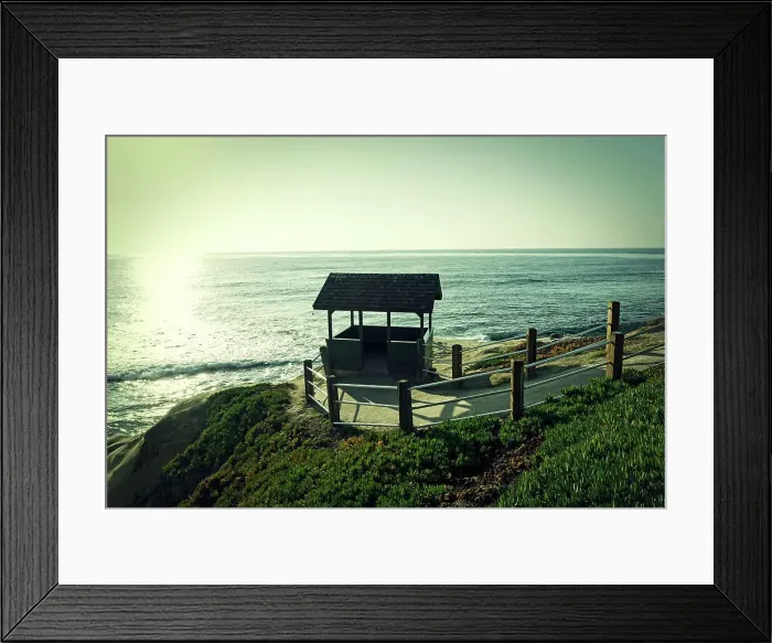 Framed Print : California, San Diego, La Jolla Beach Framed Print : California, San Diego, La Jolla Beach