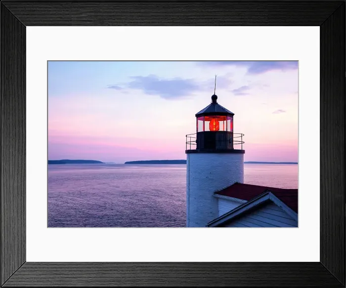 Framed Print : Maine, Bass Harbor head lighthouse Framed Print : Maine, Bass Harbor head lighthouse