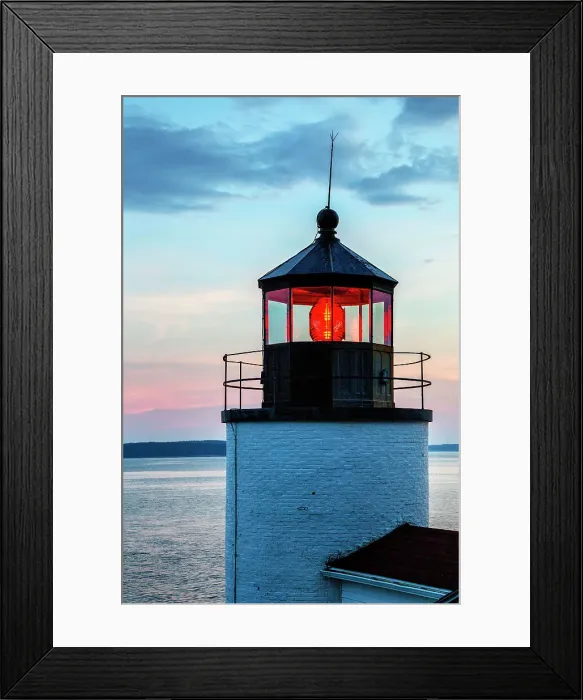Framed Print : Maine, Bass Harbor head lighthouse Framed Print : Maine, Bass Harbor head lighthouse