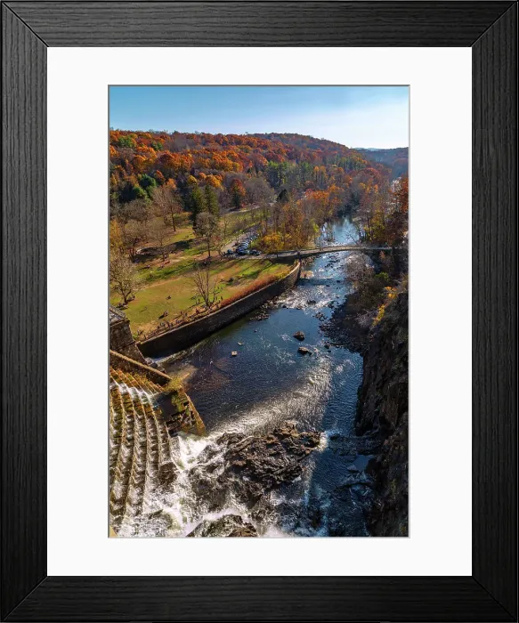 Framed Print : NY, Westchester, Croton on Hudson, New Croton Dam Framed Print : NY, Westchester, Croton on Hudson, New Croton Dam