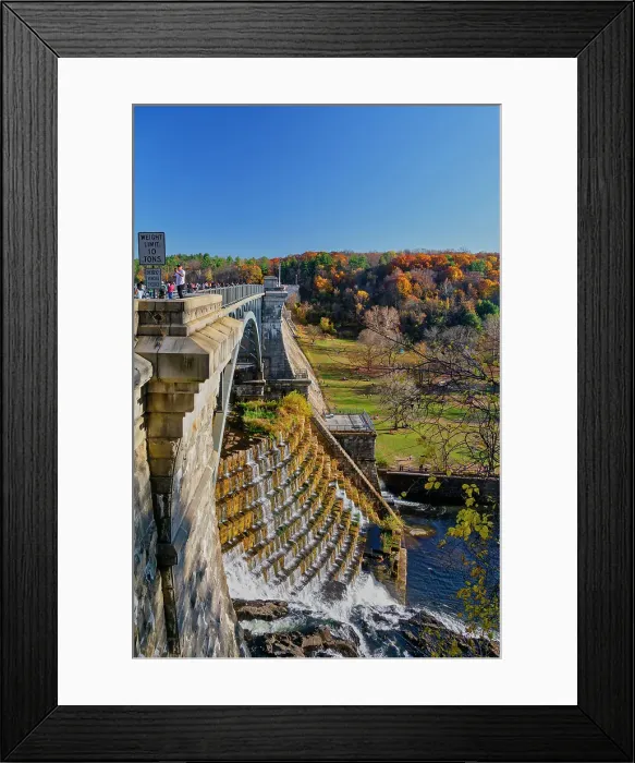 Framed Print : NY, Westchester, Croton on Hudson, New Croton Dam Framed Print : NY, Westchester, Croton on Hudson, New Croton Dam