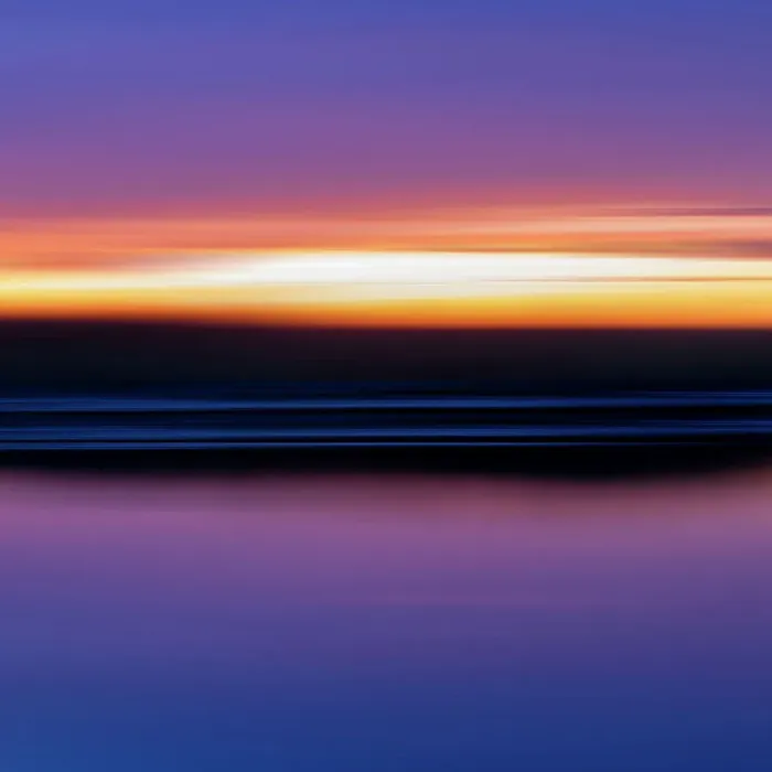 Framed Print : Abstract of lake at sunset Framed Print : Abstract of lake at sunset
