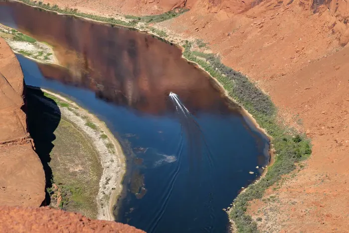 Framed Print : Arizona, Horseshoe Bend, Colorado River Framed Print : Arizona, Horseshoe Bend, Colorado River