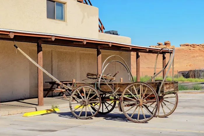 Framed Print : Arizona, Page, Big Lake Trading Post, Horse Carriage Detail Framed Print : Arizona, Page, Big Lake Trading Post, Horse Carriage Detail