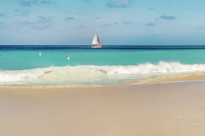 Framed Print : Aruba, Eagle beach Scene Framed Print : Aruba, Eagle beach Scene