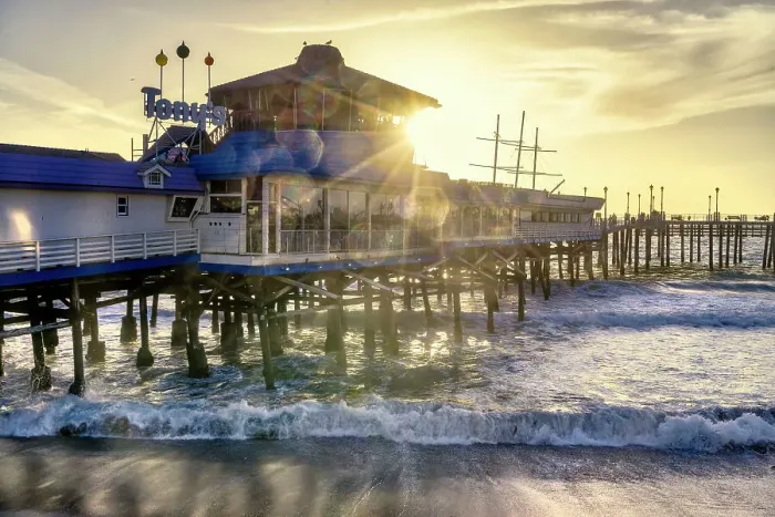 Framed Print : California, Los Angeles County, Fisherman's Wharf, Redondo Beach, Pier Framed Print : California, Los Angeles County, Fisherman's Wharf, Redondo Beach, Pier