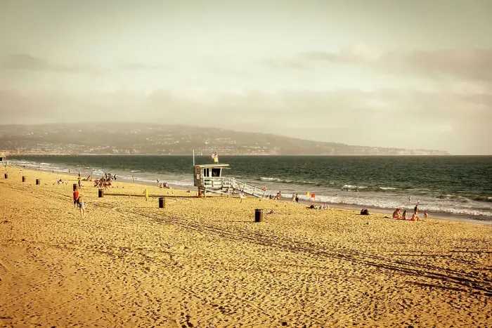 Framed Print : California, Los Angeles County, Manhattan beach Framed Print : California, Los Angeles County, Manhattan beach