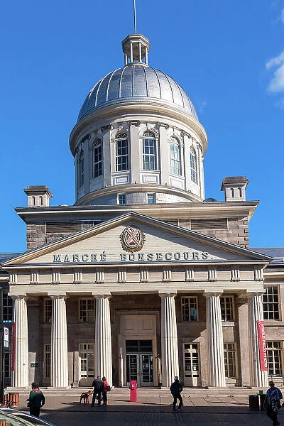 Canada, Quebec, Montreal, Old Town, Bonsecours Market