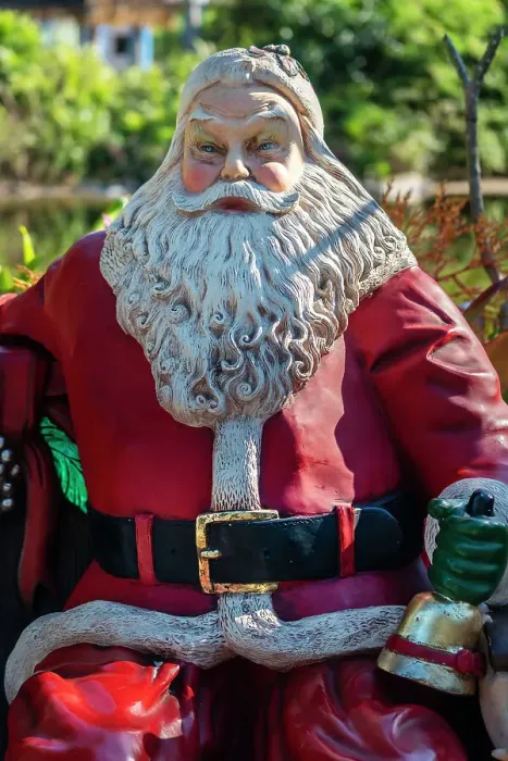 Framed Print : Close up of Santa Claus Framed Print : Close up of Santa Claus