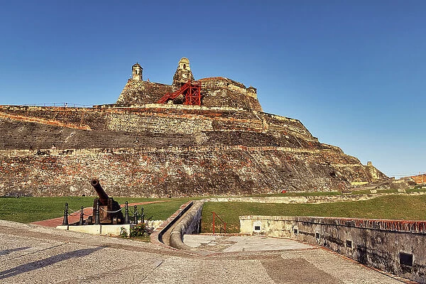 Colombia, Bolivar, Cartagena, San Felipe Fort