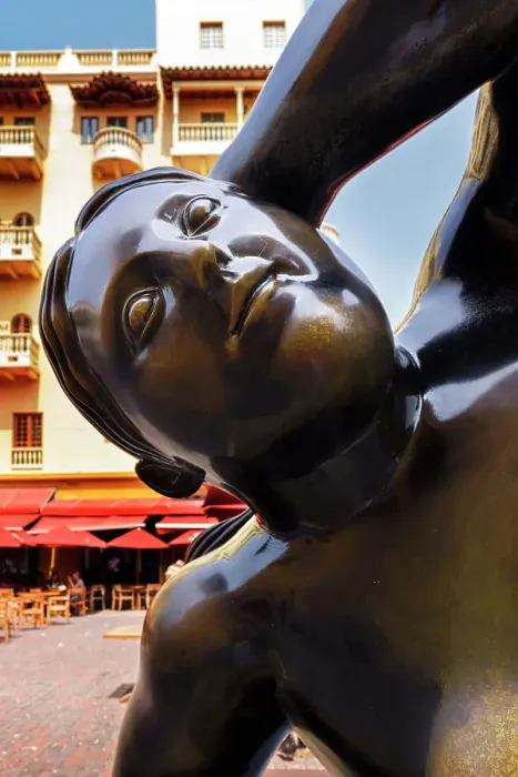 Framed Print : Colombia, Cartagena, Santo Domingo Square, Botero Sculpture Framed Print : Colombia, Cartagena, Santo Domingo Square, Botero Sculpture