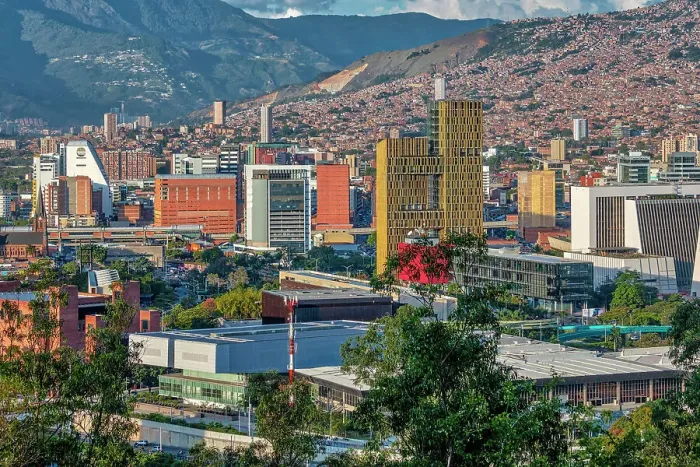 Framed Print : Colombia, Medellin Cityscape Framed Print : Colombia, Medellin Cityscape