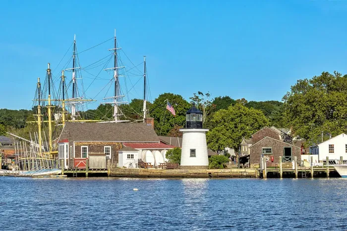Framed Print : Connecticut, Mystic, Mystic Seaport Museum Framed Print : Connecticut, Mystic, Mystic Seaport Museum