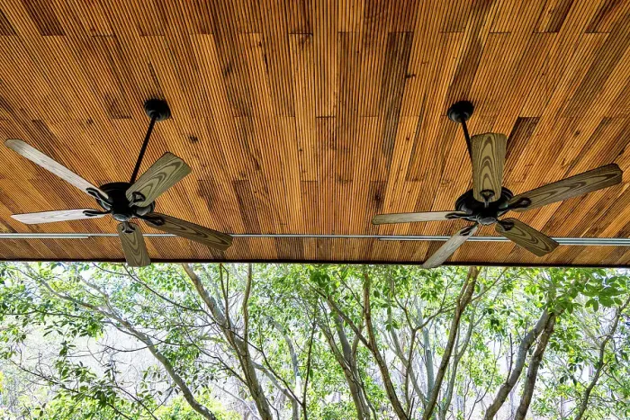 Framed Print : Detail of fans on a ceiling