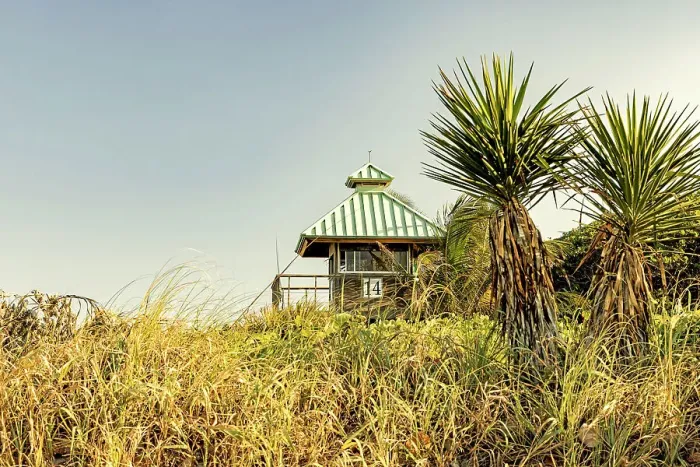 Framed Print : Florida, Boca Raton, Lifeguard tower at the beach Framed Print : Florida, Boca Raton, Lifeguard tower at the beach