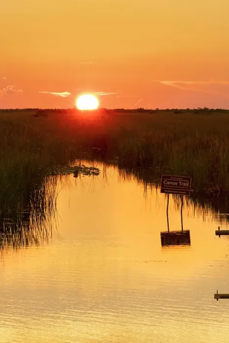 Framed Print : Florida, Boynton Beach, sunset at the Arthur R. Marshall National Wildlife Refuge Framed Print : Florida, Boynton Beach, sunset at the Arthur R. Marshall National Wildlife Refuge