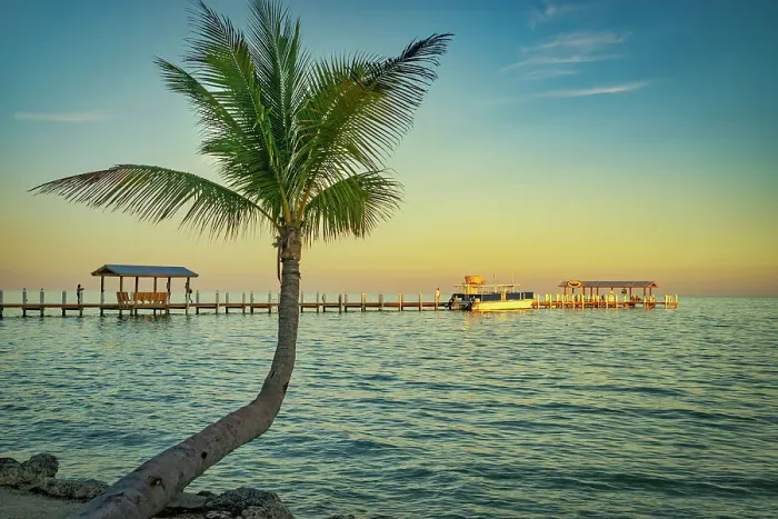 Framed Print : Florida, The Keys, Islamorada, pier and beach at Cheeca Lodge & Spa Framed Print : Florida, The Keys, Islamorada, pier and beach at Cheeca Lodge & Spa