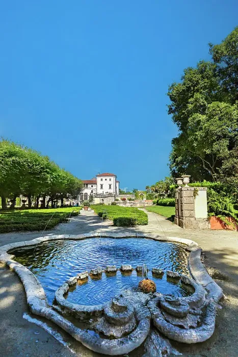 Framed Print : Florida, Miami, Coconut Grove, Villa Vizcaya Framed Print : Florida, Miami, Coconut Grove, Villa Vizcaya