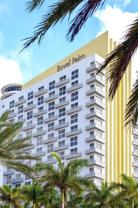 Framed Print : Florida, Miami, Miami Beach, South Beach, Art Deco District, Royal Palm hotel Framed Print : Florida, Miami, Miami Beach, South Beach, Art Deco District, Royal Palm hotel