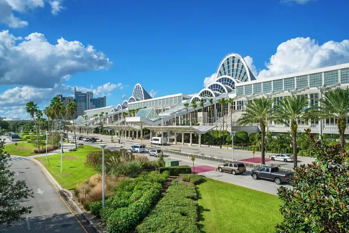 Framed Print : Florida, Orlando, Convention Center, Orange County Framed Print : Florida, Orlando, Convention Center, Orange County