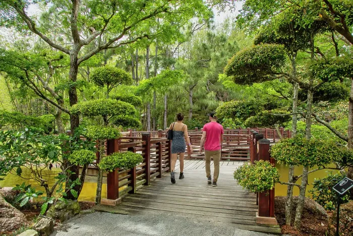 Framed Print : Florida, South Florida, Delray Beach, Morikami Japanese Gardens