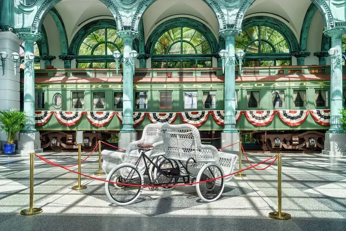 Framed Print : Florida, South Florida, Palm Beach, the Flagler Kenan Pavilion, part of the Henry Morrison Flagler Museum