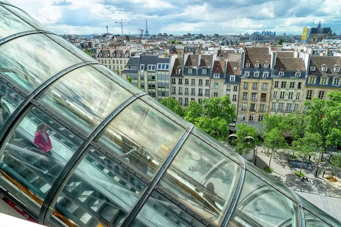 Framed Print : France, Paris, Pompidou Centre