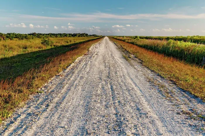 Framed Print : Gravel road Framed Print : Gravel road
