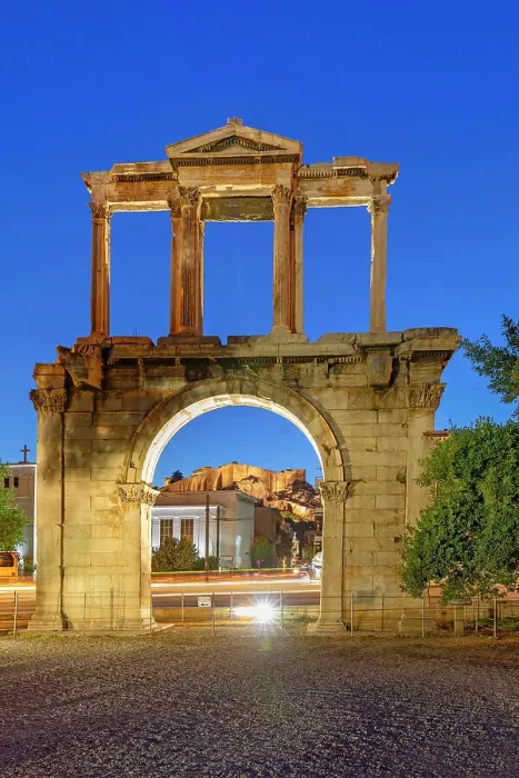 Framed Print : Greece, Athens, Arch of Hadrian Framed Print : Greece, Athens, Arch of Hadrian