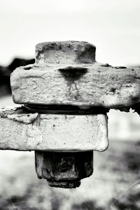 Framed Print : Iron bolt