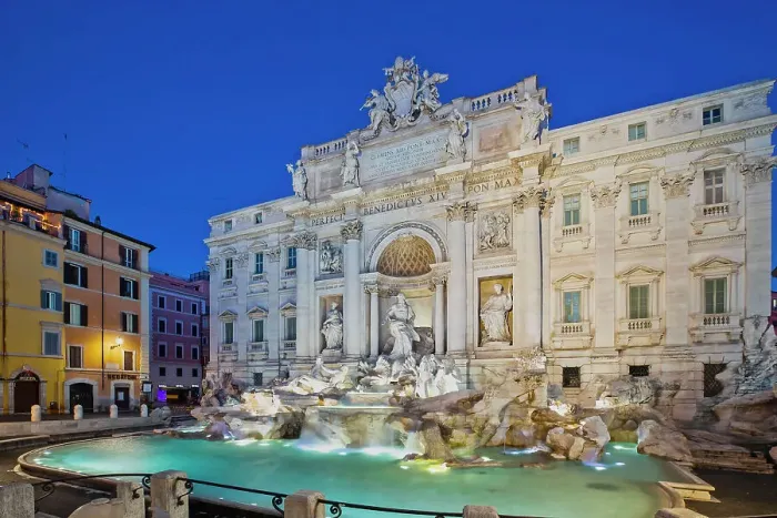 Framed Print : Italy, Rome, Trevi Fountain Framed Print : Italy, Rome, Trevi Fountain