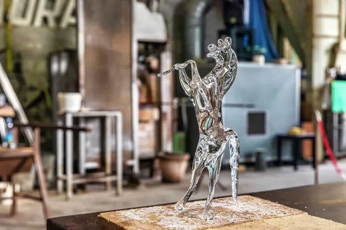 Framed Print : Italy, Venice, Murano Island, glass blowing, horse statue Framed Print : Italy, Venice, Murano Island, glass blowing, horse statue