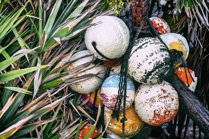 Framed Print : Still life of marine floating balls Framed Print : Still life of marine floating balls