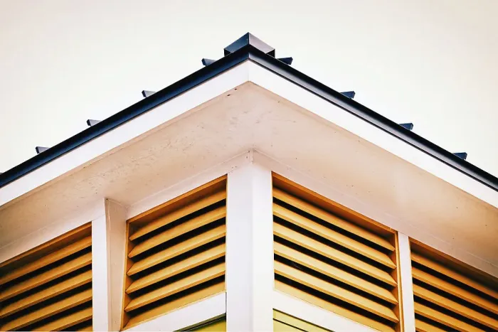 Framed Print : Detail of a lifeguard station