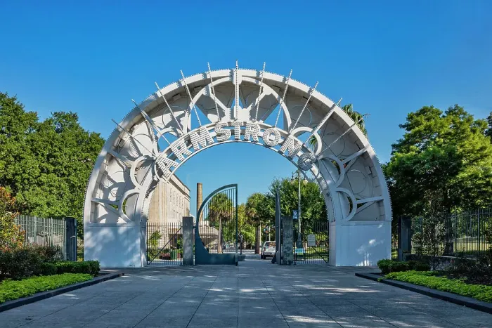Framed Print : Louisiana, New Orleans, Louis Armstrong Park