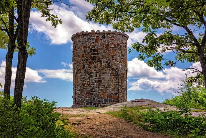 Framed Print : Maine, Camden, Mount Battie Tower Framed Print : Maine, Camden, Mount Battie Tower