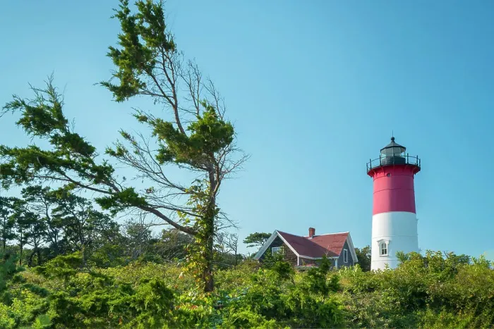 Framed Print : Massachusetts, Cape Cod National Seashore, Nauset Beach Lighthouse, near Eastham Framed Print : Massachusetts, Cape Cod National Seashore, Nauset Beach Lighthouse, near Eastham