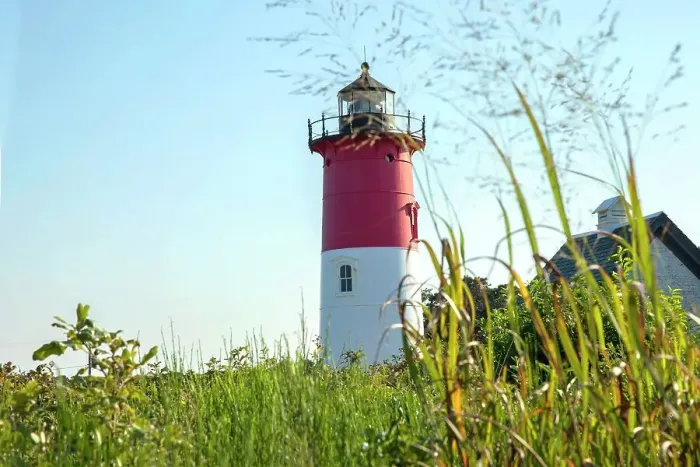 Framed Print : Massachusetts, Cape Cod National Seashore, Nauset Beach Lighthouse, near Eastham Framed Print : Massachusetts, Cape Cod National Seashore, Nauset Beach Lighthouse, near Eastham