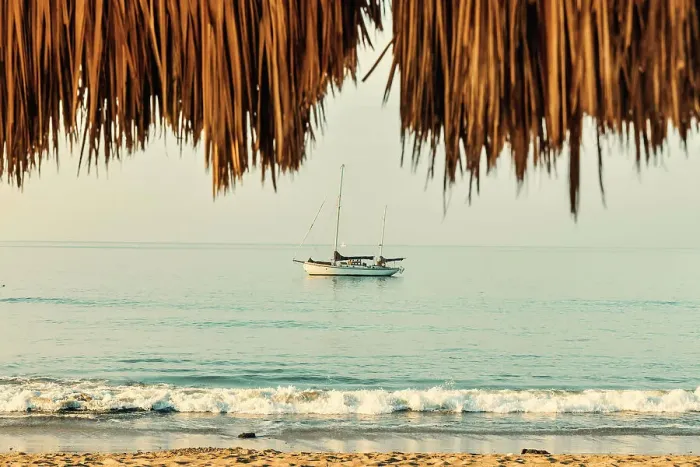 Framed Print : Mexico, Nayarit, Beach scene at La Manzanilla beach Framed Print : Mexico, Nayarit, Beach scene at La Manzanilla beach