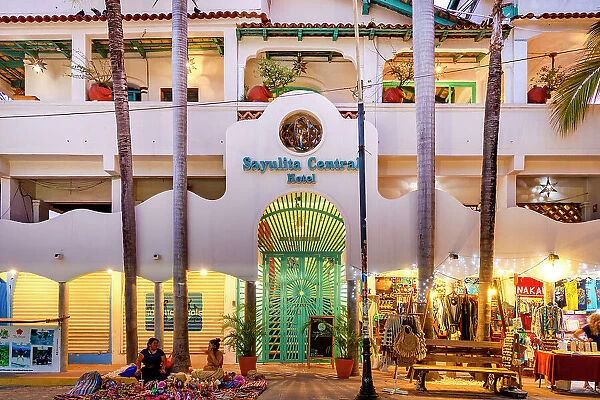 Mexico, Nayarit, Sayulita Central Hotel