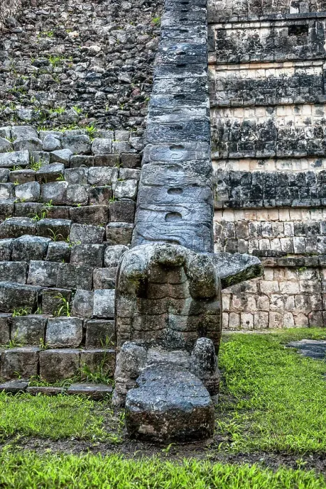 Framed Print : Mexico, Yucatan, Chichen Itza, Feathered Serpent