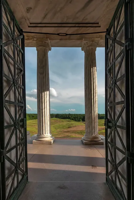 Framed Print : Mississippi, Vicksburg, Doorway into the Battle Field from the Illinois State Memorial (1899) Framed Print : Mississippi, Vicksburg, Doorway into the Battle Field from the Illinois State Memorial (1899)