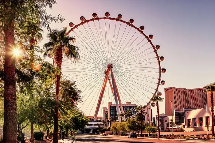 Framed Print : Nevada, Las Vegas, High Roller Ferris Wheel Framed Print : Nevada, Las Vegas, High Roller Ferris Wheel