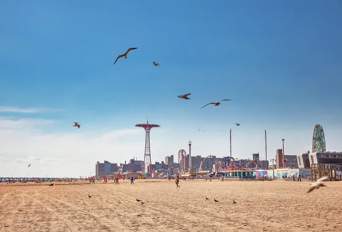 Framed Print : New York City, Brooklyn, Coney Island Framed Print : New York City, Brooklyn, Coney Island
