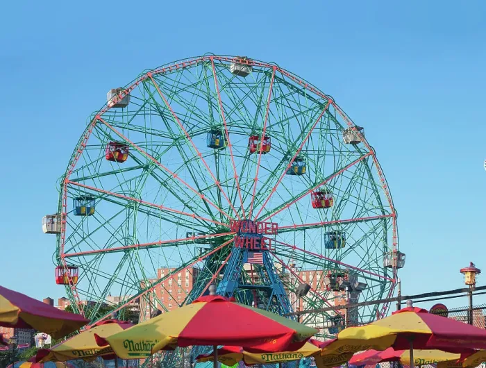 Framed Print : New York City, Brooklyn, Coney Island, Luna Park, Wonder Wheel Framed Print : New York City, Brooklyn, Coney Island, Luna Park, Wonder Wheel