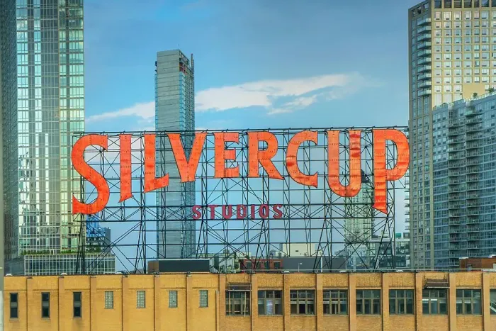 Framed Print : New York City, Long Island City, Silvercup Studios sign Framed Print : New York City, Long Island City, Silvercup Studios sign
