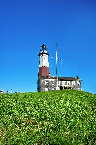 New York, Long Island, Montauk Point Lighthouse