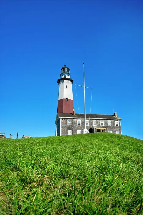Framed Print : New York, Long Island, Montauk Point Lighthouse Framed Print : New York, Long Island, Montauk Point Lighthouse